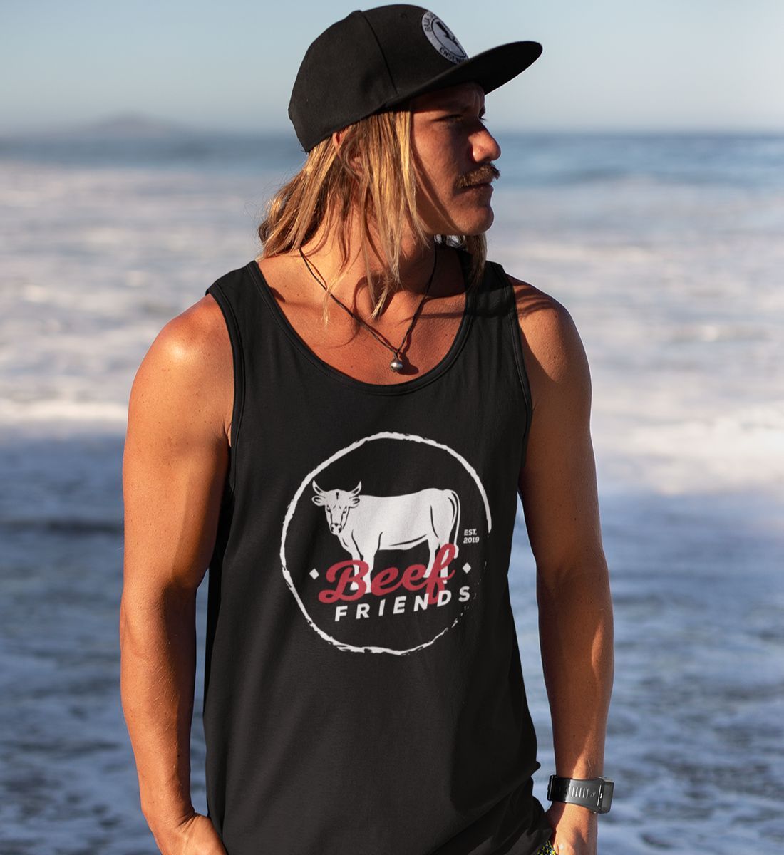 Unsere Kuh von Beef Friends Premium BBQ  - Herren Tank Top
